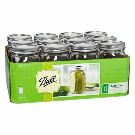 BALL BG10639 Widemth Canning Jar - 1x12 CT BA40262
